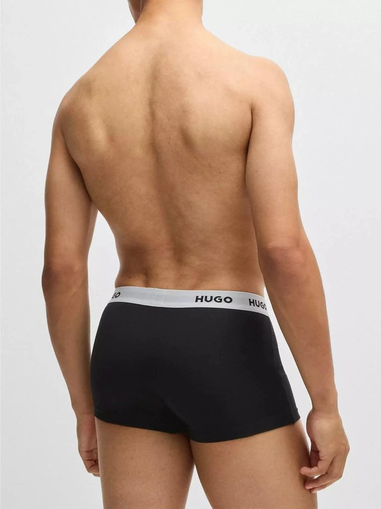 商品Hugo Boss|Three-Pack of Stretch-Cotton Trunks,价格¥336,第3张图片详细描述