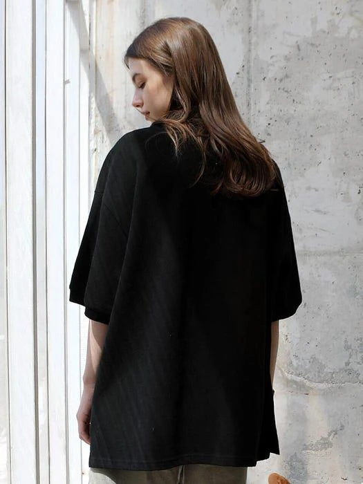 商品MINIMAL PROJECT|Wapen Oversized Polo Tee,价格¥542,第2张图片详细描述