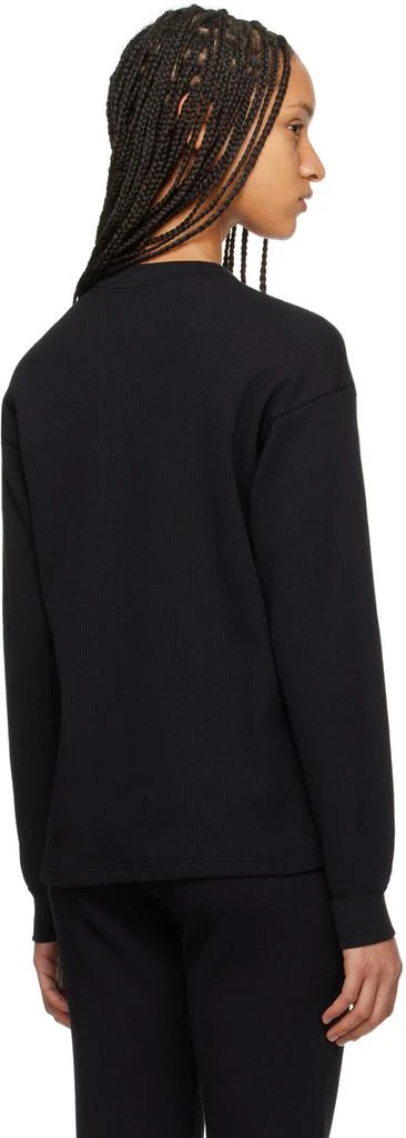 商品Alexander Wang|Black Relaxed Long Sleeve T-Shirt,价格¥488,第3张图片详细描述