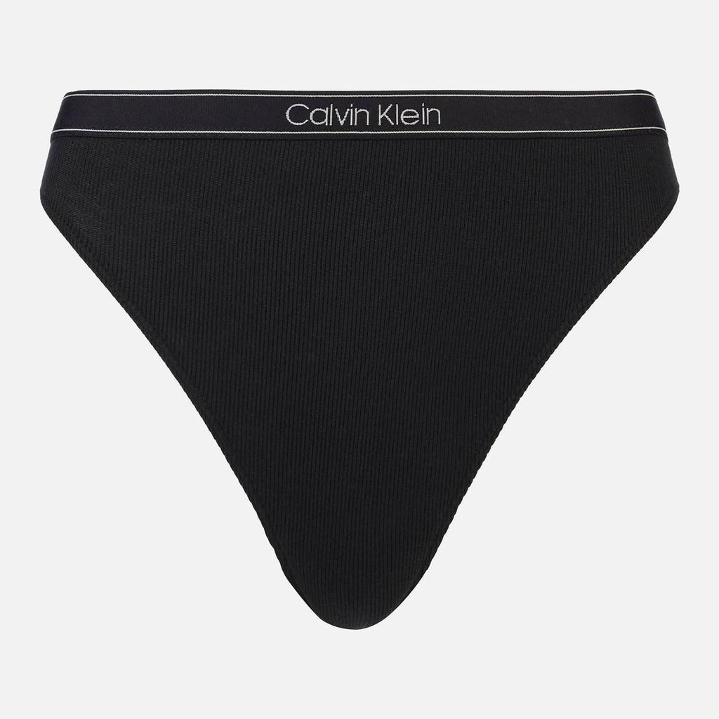 商品Calvin Klein|Calvin Klein Women's Cheeky Bikini Briefs - Black,价格¥80,第1张图片