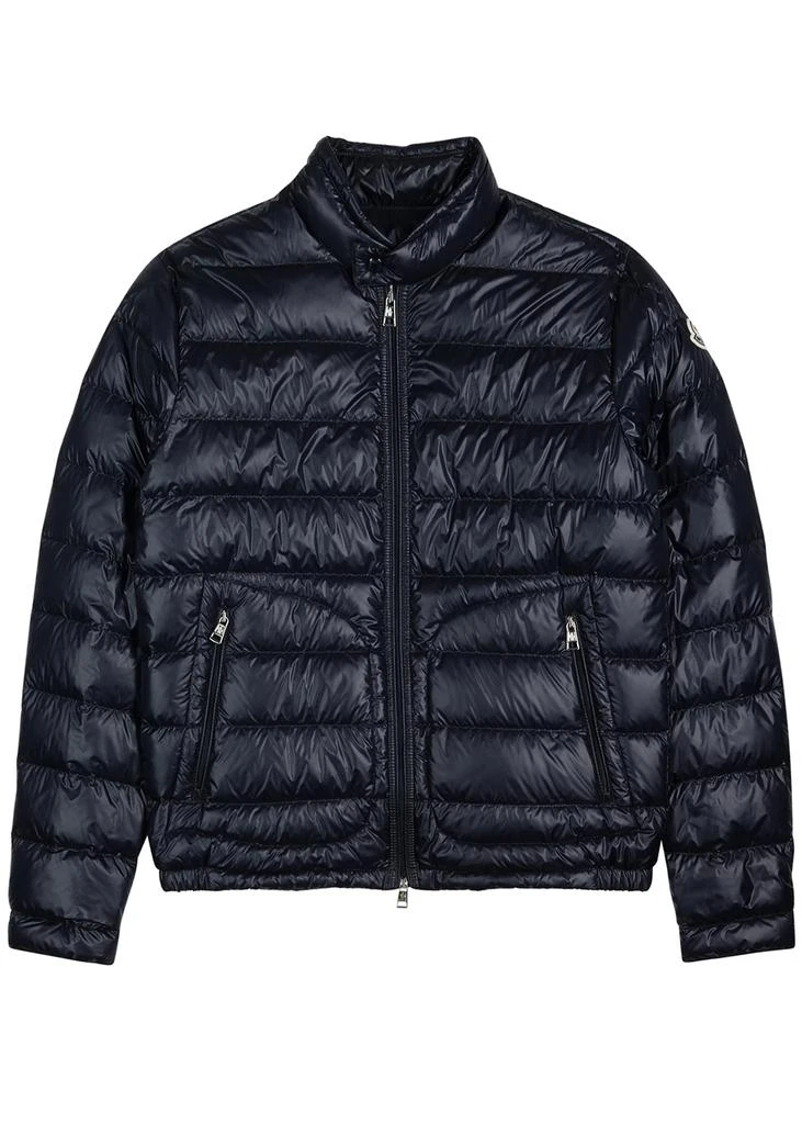 商品Moncler|Acorus navy quilted shell jacket,价格¥6462,第1张图片