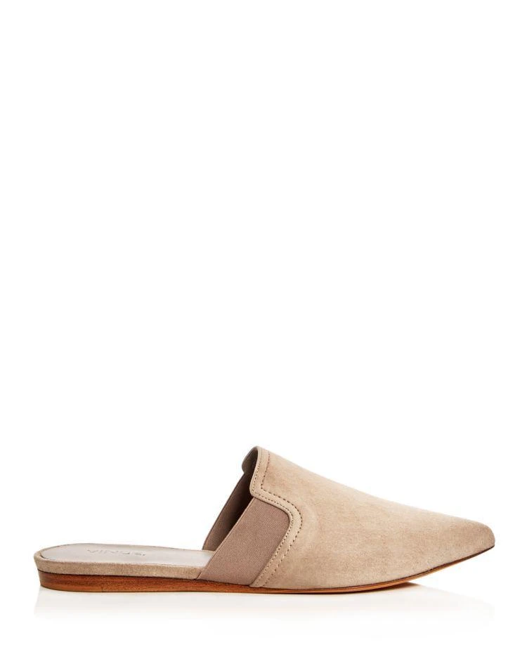 商品Vince|Nadette Pointed Toe Mules,价格¥1151,第2张图片详细描述