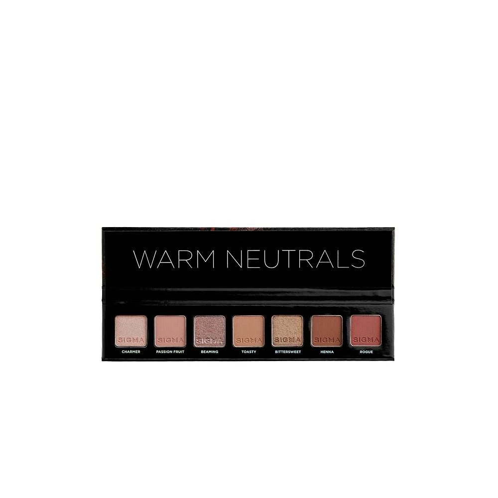 商品Sigma Beauty|Warm Neutrals Mini Eyeshadow Palette,价格¥213,第1张图片