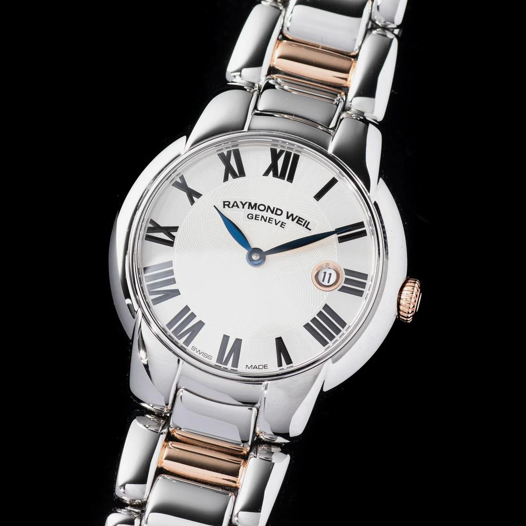 商品Raymond Weil|Raymond Weil Jasmine Stainless Steel Date Women's Quartz Watch 5229-S5-01659,价格¥7272,第2张图片详细描述