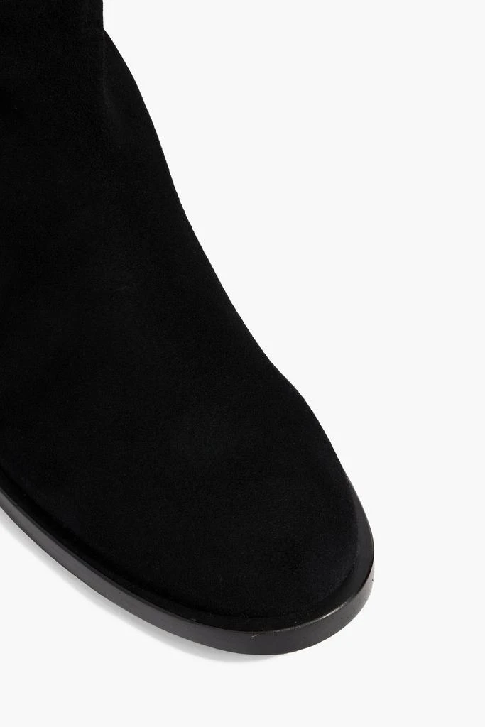 商品Stuart Weitzman|Keelan microstretch and suede over-the-knee boots,价格¥2078,第4张图片详细描述