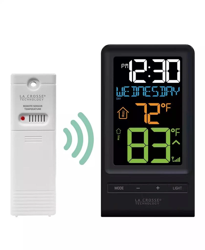 商品La Crosse Technology|308-1415 Digital Multi-Color LCD Wireless Thermometer,价格¥501,第3张图片详细描述