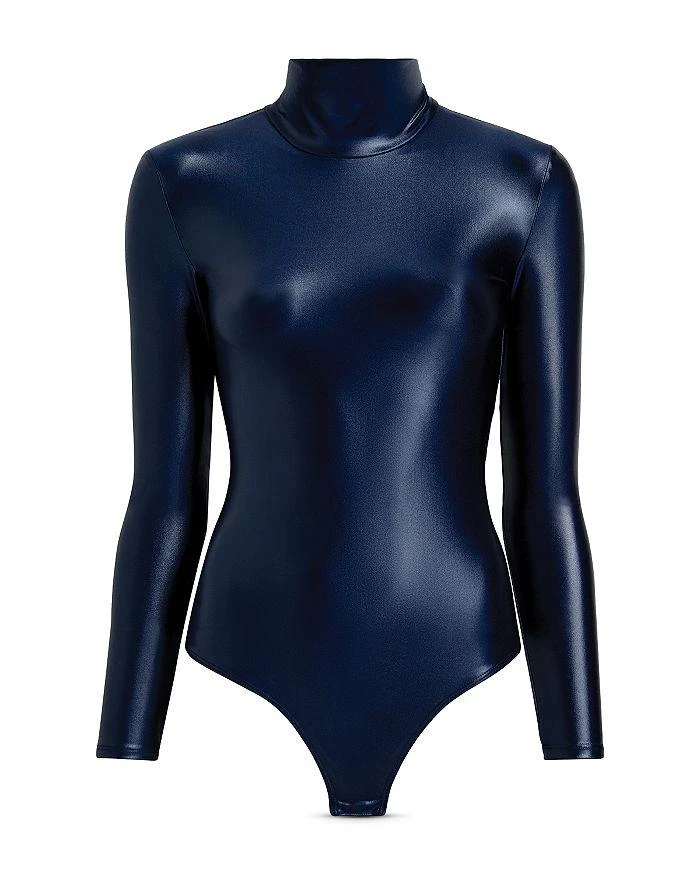 商品Commando|Matte Metallic Turtleneck Bodysuit,价格¥1114,第5张图片详细描述