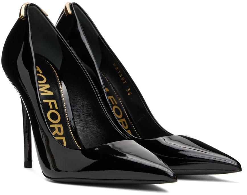 商品Tom Ford|黑色 Iconic T Pump 高跟鞋,价格¥10014,第6张图片详细描述