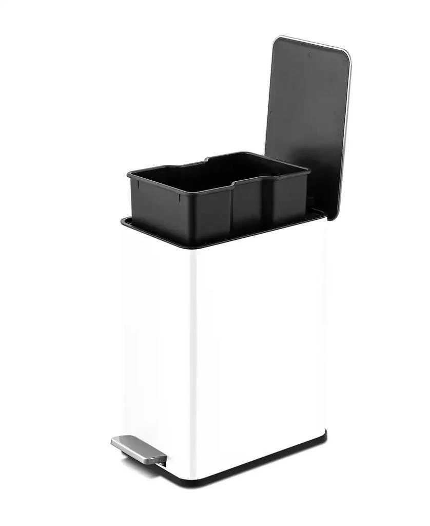 商品QualiaZero|2.6 Gallon Slim Step On Trash Can,价格¥169,第2张图片详细描述