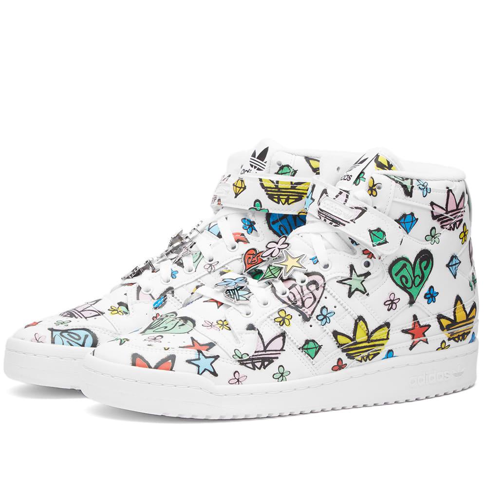 Adidas x Jeremy Scott Forum 84 Hi Mono商品第1张图片规格展示