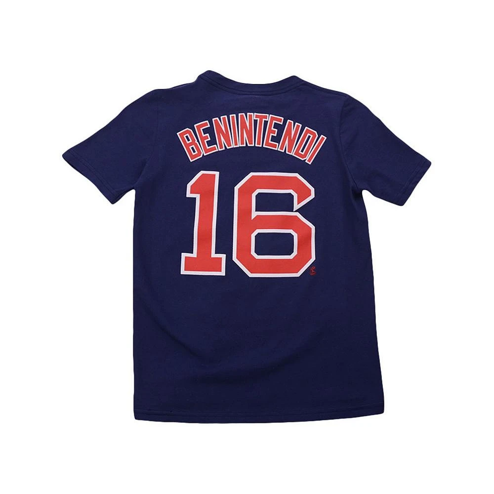 商品NIKE|Boston Red Sox Andrew Benintendi Youth Name and Number Player T-Shirt,价格¥166,第1张图片