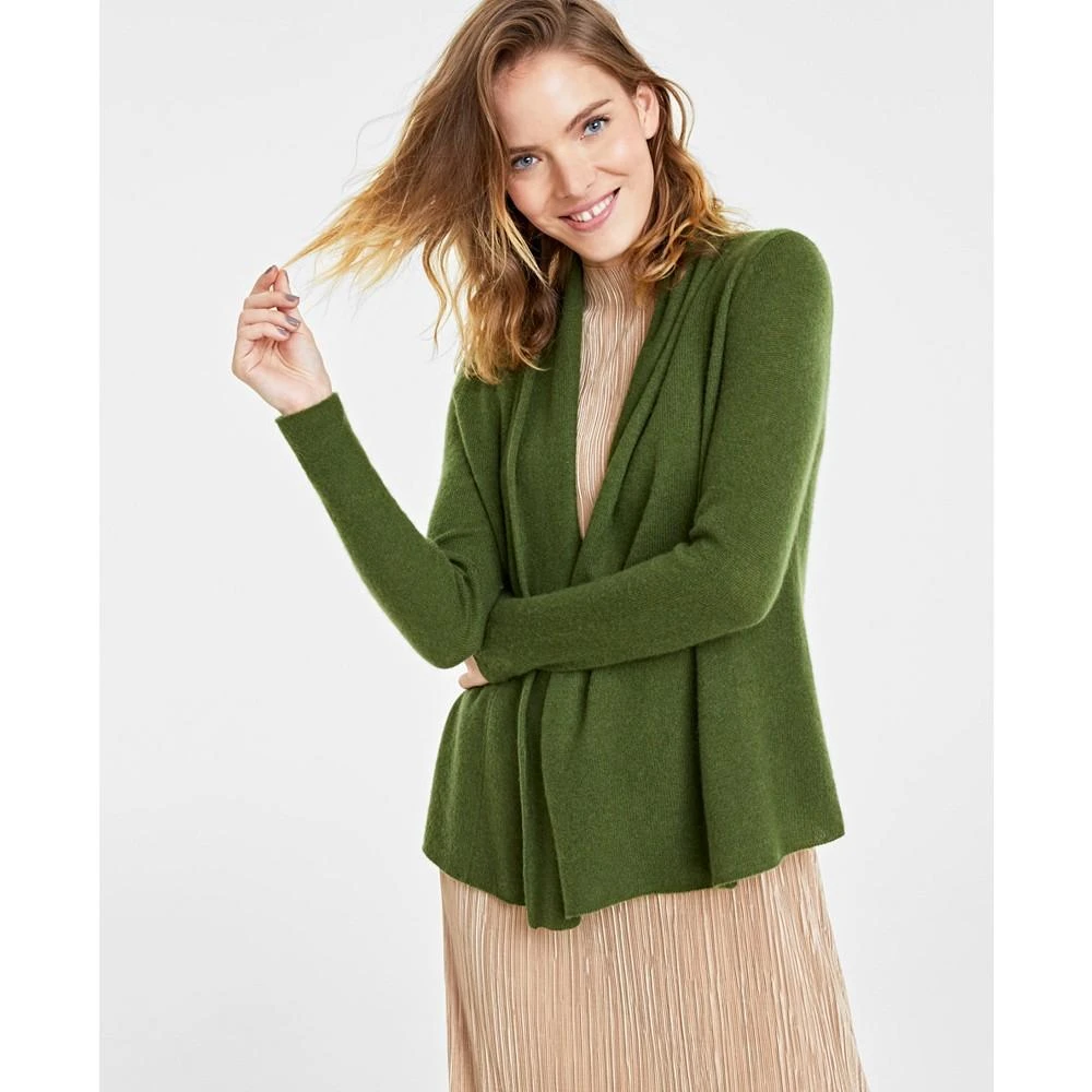 商品Charter Club|Women's 100% Cashmere Open-Front Cardigan, Created for Macy's,价格¥152,第1张图片