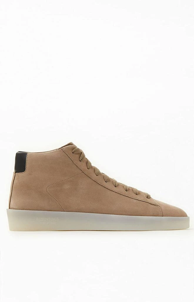 商品Essentials|Taupe Tennis Mid Shoes,价格¥1637,第2张图片详细描述