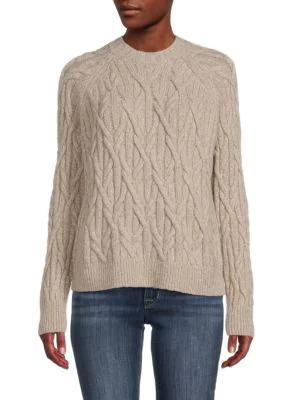 商品Vince|​Merino Wool Cable Knit Sweater,价格¥1259,第1张图片