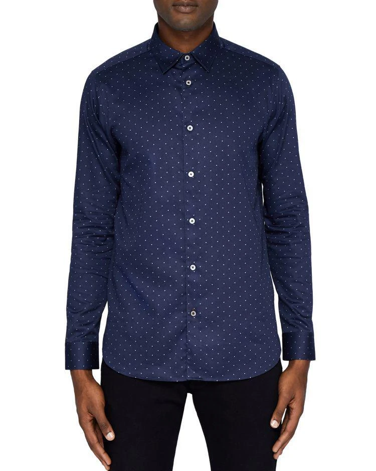 商品Ted Baker London|Starz Regular Fit Button-Down Shirt,价格¥571,第1张图片