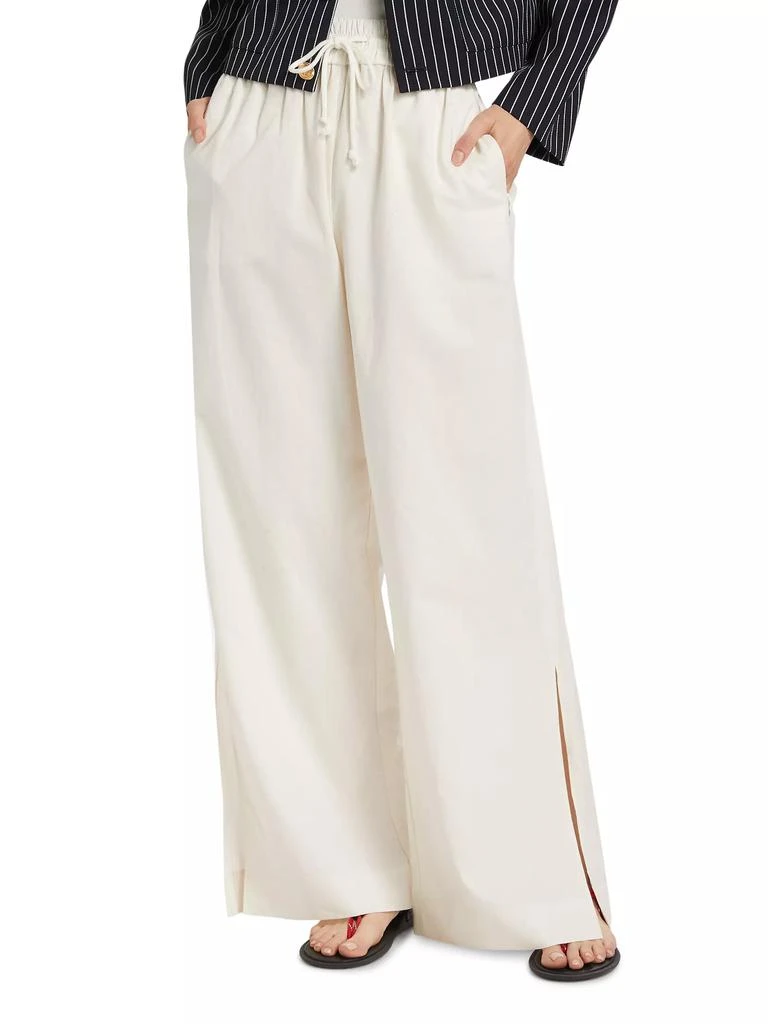 商品FRAME|Linen-Blend Lounge Pants,价格¥1563,第3张图片详细描述