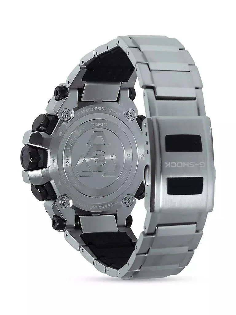 商品G-Shock|MT-G Stainless Steel Bracelet Watch,价格¥7867,第3张图片详细描述