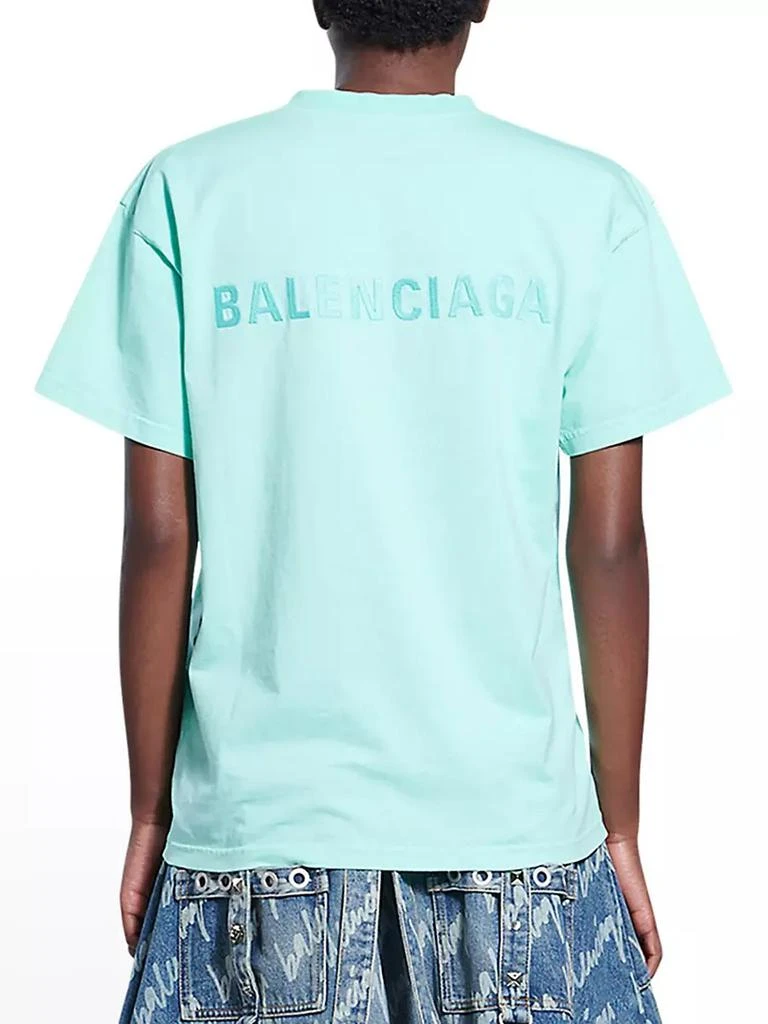 商品Balenciaga|Logo T-shirt Medium Fit,价格¥2506,第4张图片详细描述