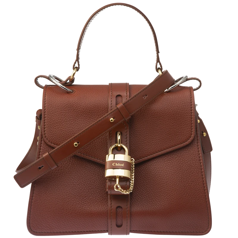 Chloe' 蔻依 棕色皮革挎包 C19AS188-B57-27S 商品
