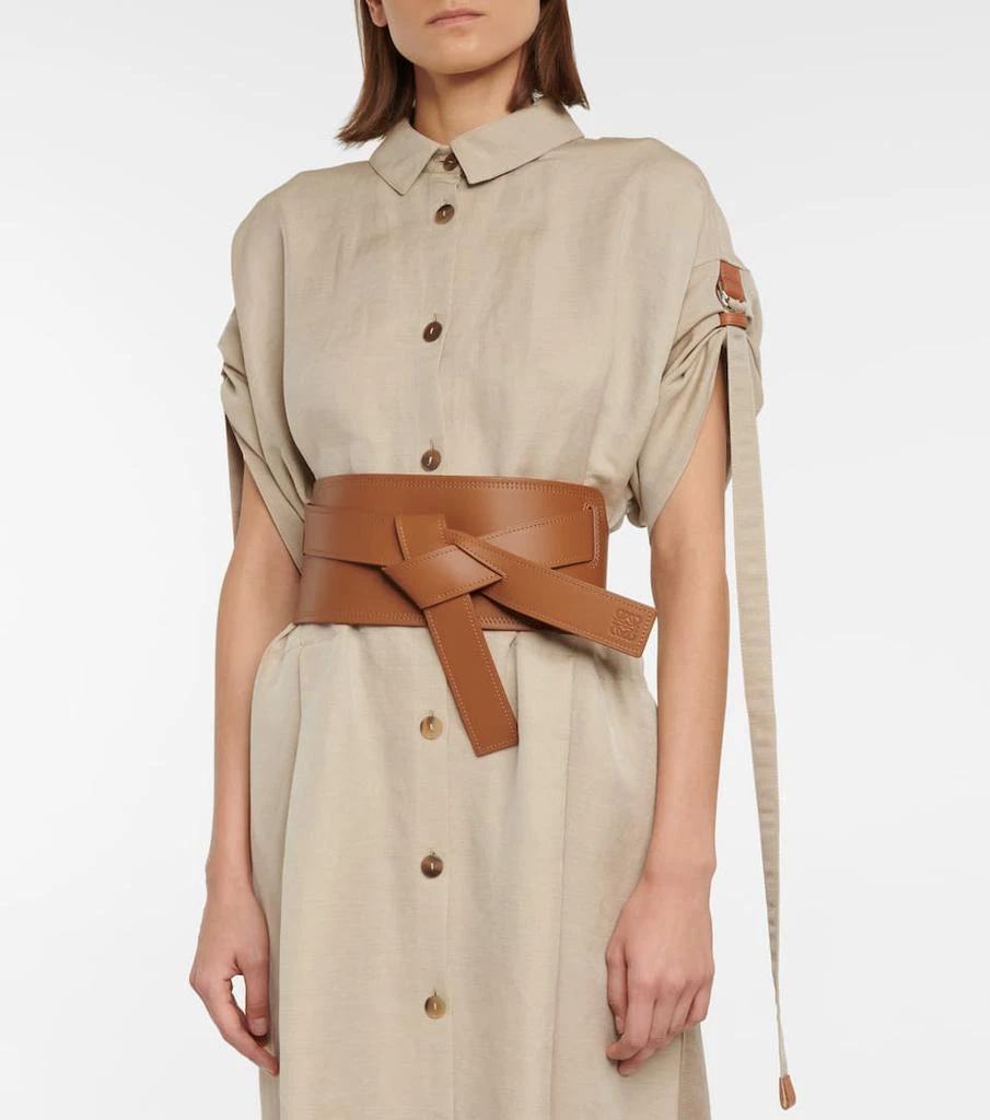 商品Loewe|Gate leather belt,价格¥5763,第2张图片详细描述