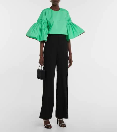商品ROKSANDA|Pleated cotton top,价格¥2862,第2张图片详细描述