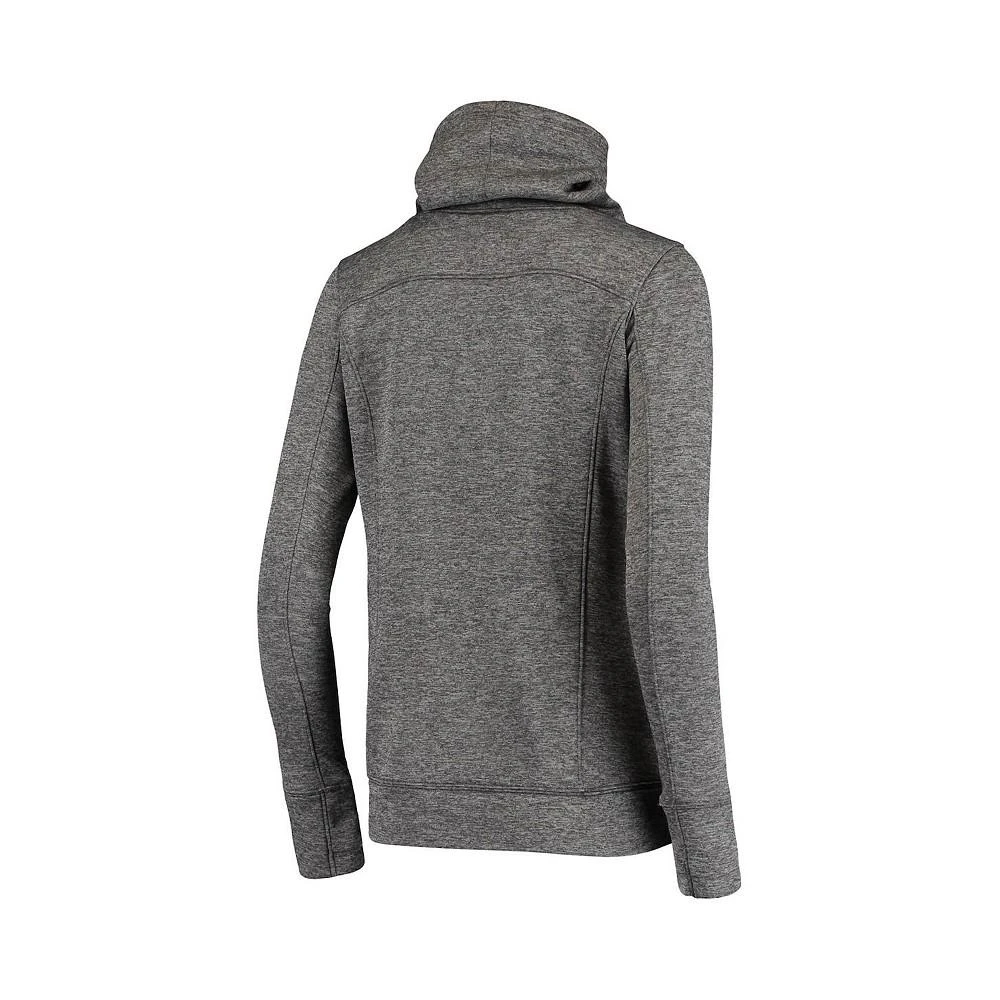 商品Under Armour|Women's Heathered Gray Oakland Athletics 2018 Postseason Block Plate Tri-Blend Pullover Hoodie,价格¥594,第4张图片详细描述