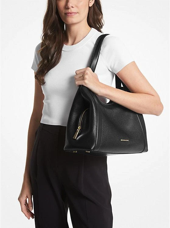商品Michael Kors|Rosemary Large Pebbled Leather Shoulder Bag,价格¥1026,第3张图片详细描述