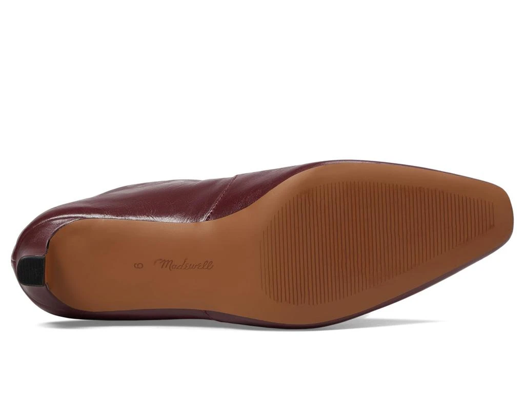 商品Madewell|The Dimes Kitten-Heel Boot In Crinkle Leather,价格¥1588,第3张图片详细描述