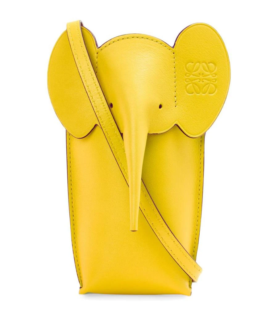 商品Loewe|Leather Elephant Pocket Bag,价格¥6363,第1张图片