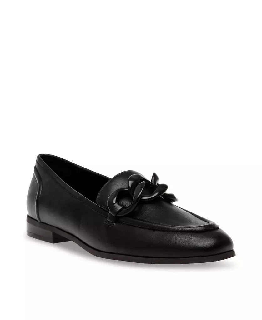 商品Anne Klein|Women's Braxton Chain Slip On Loafers,价格¥350,第1张图片