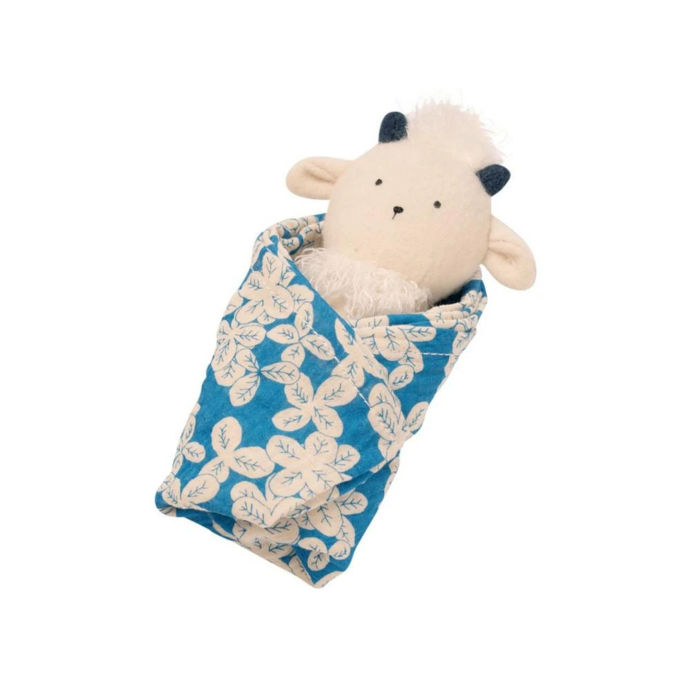 商品Manhattan Toy Company|Embroidered Plush Goat Baby Rattle,价格¥180,第1张图片