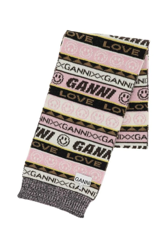 商品Ganni|GRAPHIC SCARF,价格¥604,第3张图片详细描述