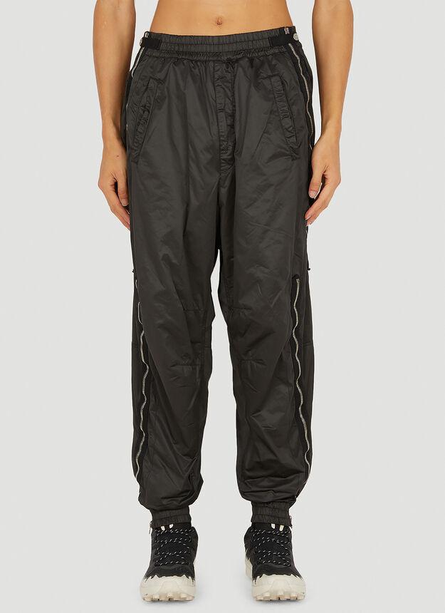 Thermo Zip Track Pants in Black商品第1张图片规格展示