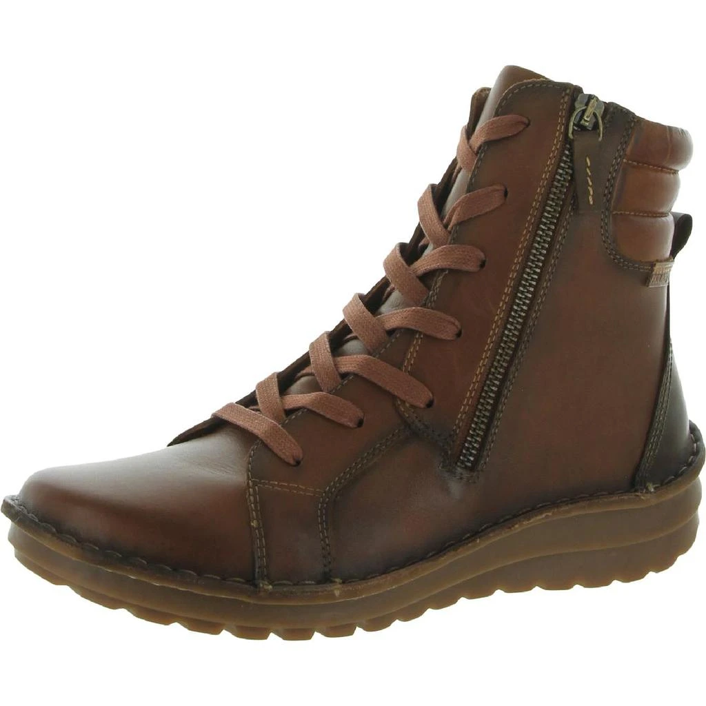 商品Pikolinos|Pikolinos Womens Cazorla Leather Lace-Up Ankle Boots,价格¥453,第1张图片