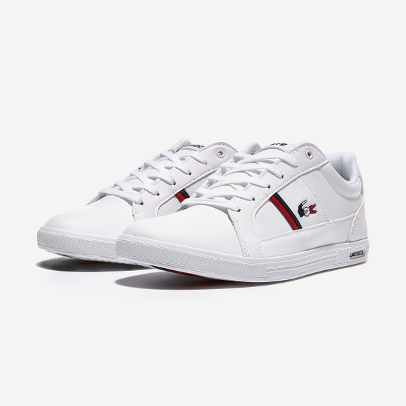 【Brilliant|包邮包税】法国鳄鱼 EUROPA TRI1 SMA 男生  运动鞋 SNEAKERS  7-39SMA0031 WHT/NVY/RED商品第2张图片规格展示