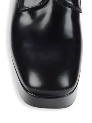 商品Prada|Women's Leather Heeled Derbys,价格¥4828,第7张图片详细描述