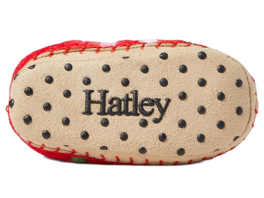 商品Hatley|Candy Cane Stripes Fleece Slippers (Toddler/Little Kid),价格¥83,第3张图片详细描述