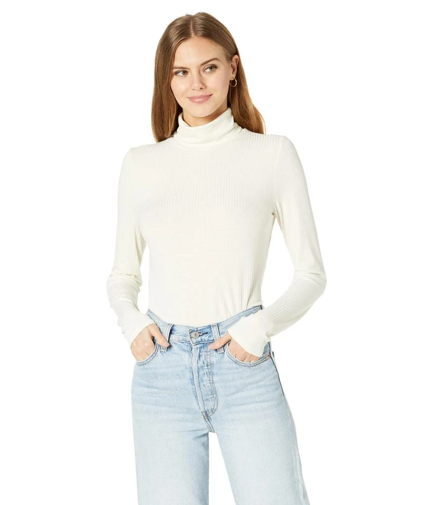 商品Madewell|Ribbed Turtleneck Top,价格¥133-¥160,第1张图片