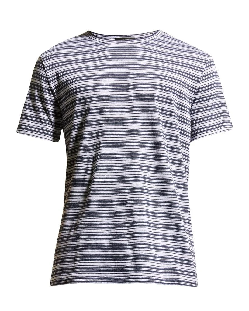 商品Vince|Men's Variegated Stripe T-Shirt,价格¥278,第2张图片详细描述