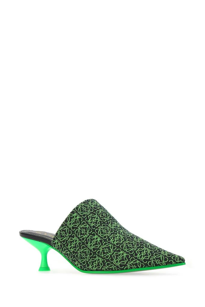 商品Loewe|Embroidered fabric Pointy mules,价格¥2901,第1张图片