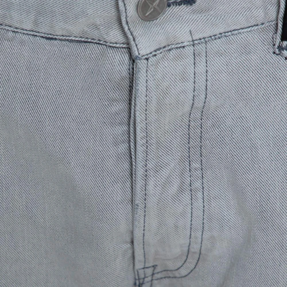 商品[二手商品] Stone Island|Stone Island Pale Grey Denim New Steel Narrow Leg Jeans S,价格¥953,第4张图片详细描述