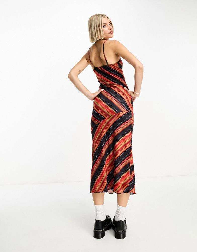 商品Daisy Street|Daisy Street Y2K cami maxi dress in retro stripe,价格¥165,第3张图片详细描述