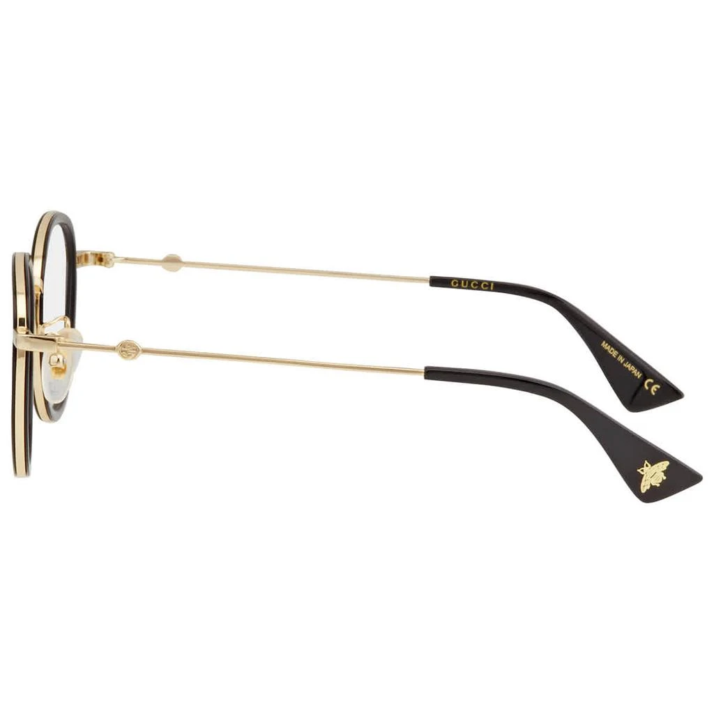 商品Gucci|Gucci Clear Demo Round Unisex Eyeglasses GG0608OK 001 49,价格¥1411,第3张图片详细描述