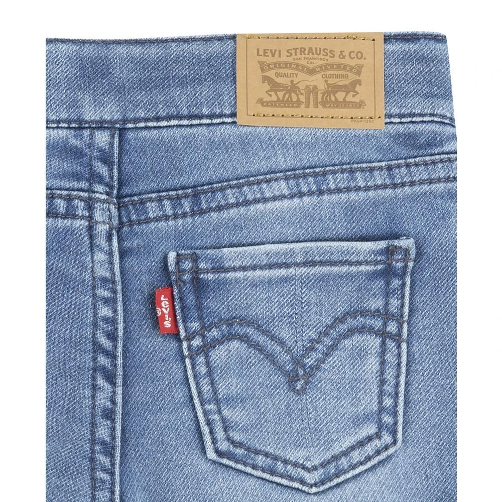商品Levi's|Baby Girls Knit Denim Roll Up Shorts,价格¥120,第4张图片详细描述