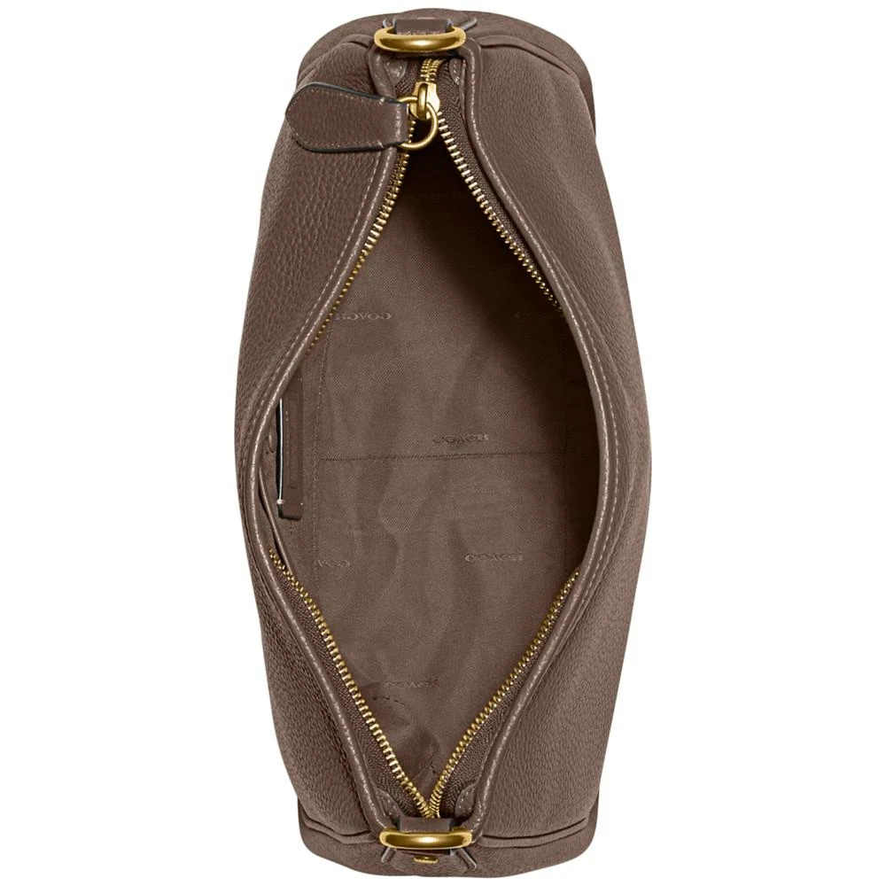 商品Coach|Soft Pebble Leather Cary Shoulder Bag with Convertible Straps,价格¥2968,第3张图片详细描述