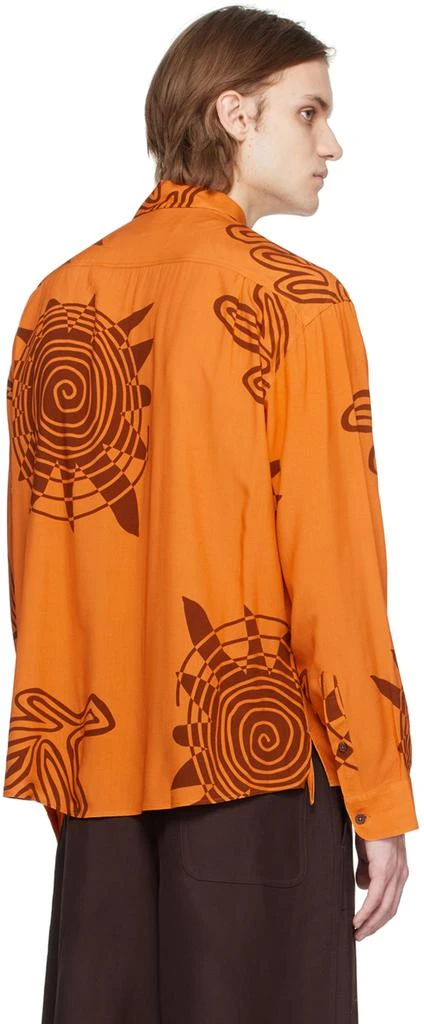 商品Jacquemus|Orange Le Raphia 'La Chemise Simon' Shirt,价格¥3364,第3张图片详细描述