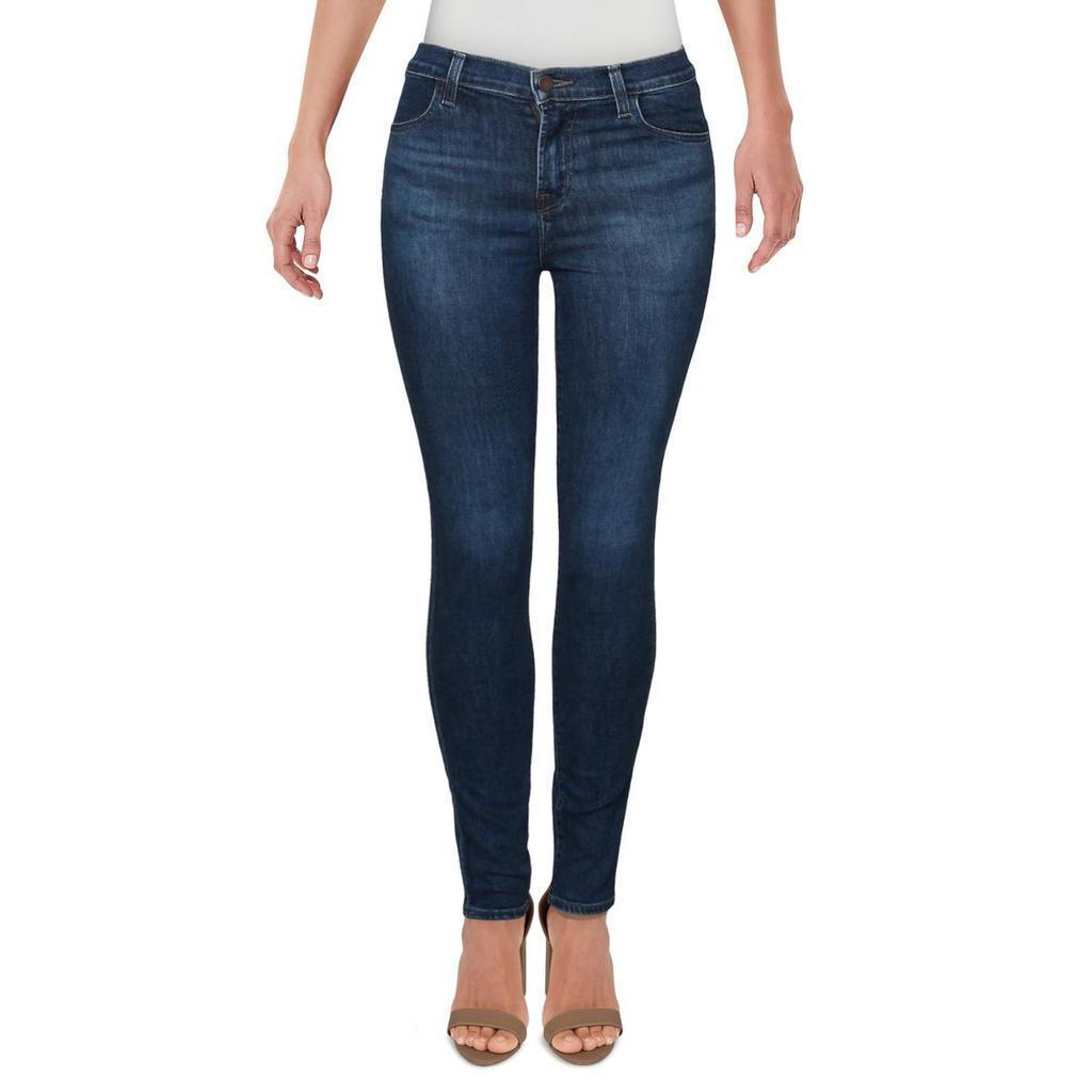 商品J Brand|J Brand Womens Maria Denim High Rise Skinny Jeans,价格¥98,第3张图片详细描述