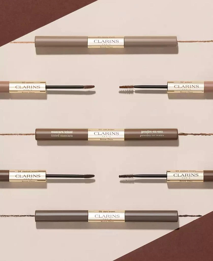 商品Clarins|Brow Powder & Tinted Brow Gel Duo,价格¥225,第4张图片详细描述