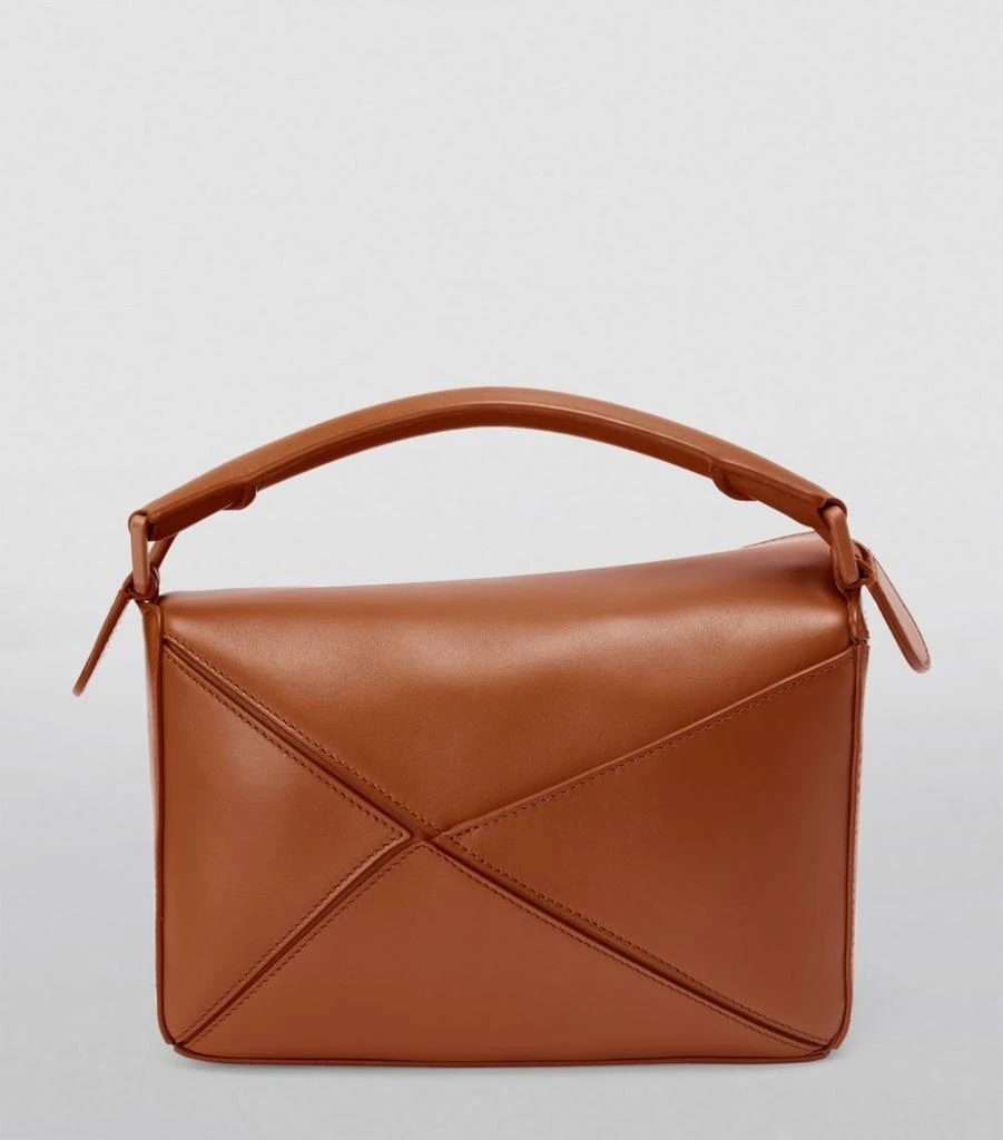 Small Leather Puzzle Top-Handle Bag 商品
