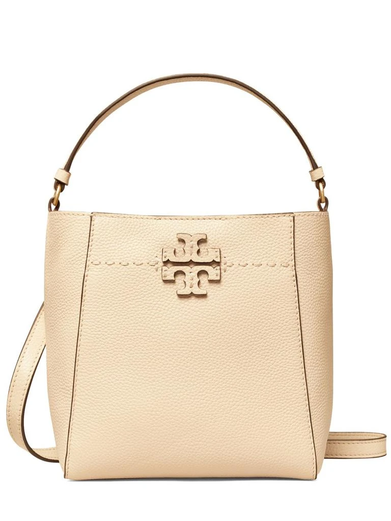 商品Tory Burch|Small Mcgraw Leather Bucket Bag,价格¥3855,第1张图片
